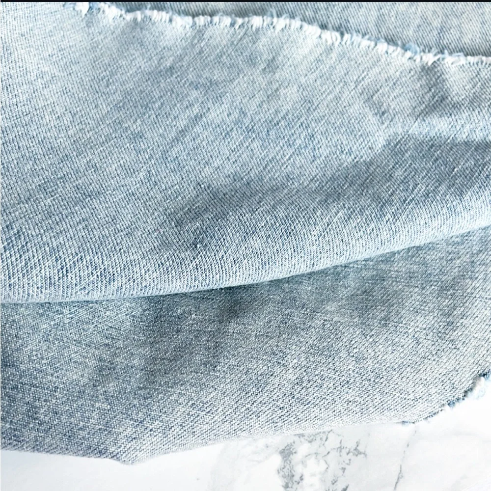 La’ Ros Asymmetrical Denim Skirt - Picture 7 of 11